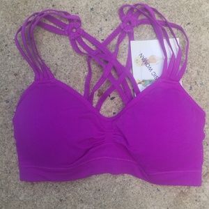 Anemone Intimates & Sleepwear - Purple multi strappy bralette Anemone Intimates & Sleepwear - Purple multi strappy bralette